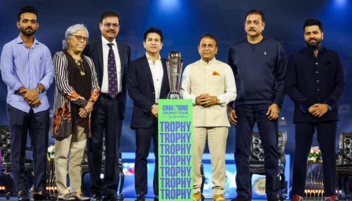 Champions Trophy 2025: Trophy Tour Concludes In India, Heads To Pakistan Next 