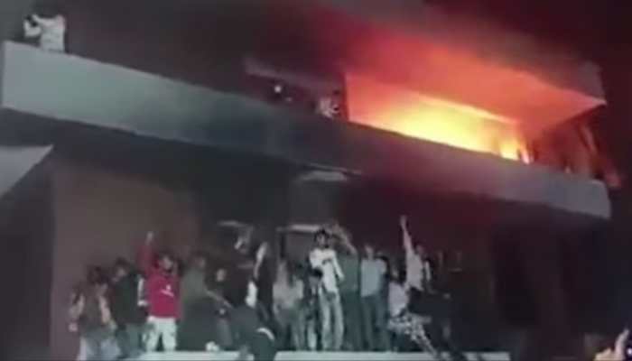 Bangladesh Founder Sheikh Mujibur Rahman's House Vandalised, Set On Fire By Mob In Dhaka