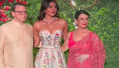 Priyanka Chopra’s Father-In-Law Distributes Sweets at Her Brother’s Wedding Festivities; Netizens Call It Family Goals