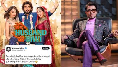 Shark Tank India's Anupam Mittal Reviews 'Mere Husband Ki Biwi' Trailer, Says 'Shaadi Fun Hai...' 