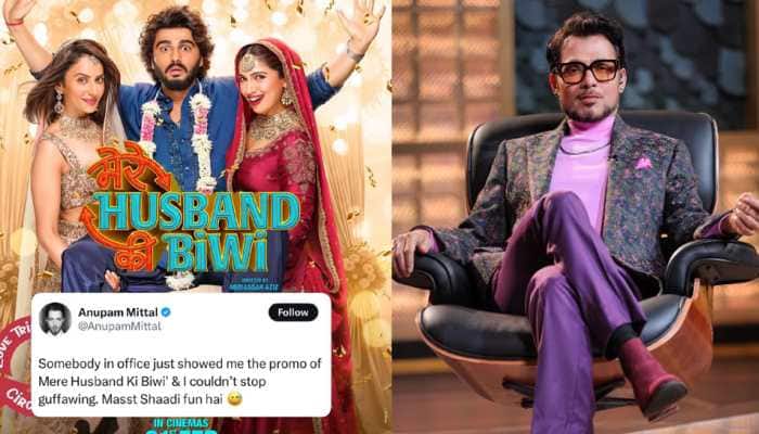 Shark Tank India's Anupam Mittal Reviews 'Mere Husband Ki Biwi' Trailer, Says 'Shaadi Fun Hai...' 