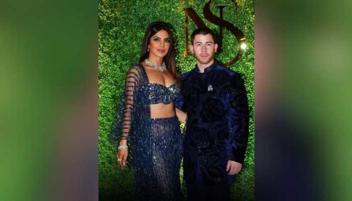 Priyanka Chopra-Nick Jonas Dazzle In Blue, Steal The Spotlight At Siddharth's Sangeet In Mumbai