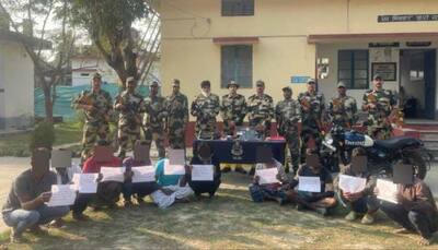 BSF Nabs 7 Bangladeshi Infiltrators, 3 Indian Touts Along India-Bangladesh Border