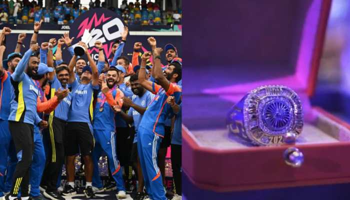 BCCI Presents Special 'Champions Rings' To 2024 T20 World Cup-Winning Indian Team - WATCH BCCI Presents Special 'Champions Rings' To 2024 T20 World Cup-Winning Indian Team - WATCH