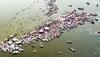 Devotion In Full Flow As Around 400 Million Take Holy Dip At Triveni Sangam
