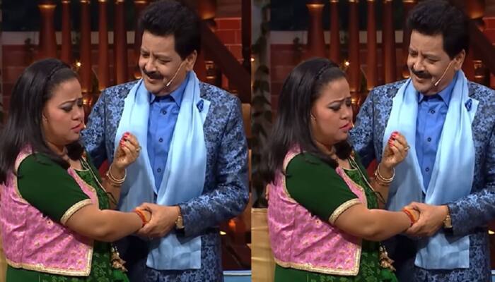 When Bharti Singh Called Out Udit Narayan For Rubbing Her Back &amp; Hands On Kapil Sharma's Show