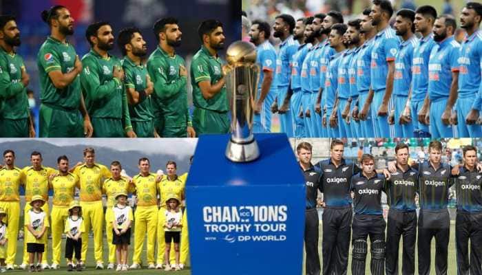 Champions Trophy 2025: Full Squad Of All 8 Teams - In Pics