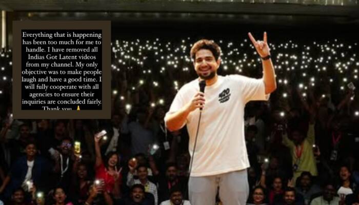 Samay Raina Takes Down All Content From The Show; 'Too Much For Me To Handle...'