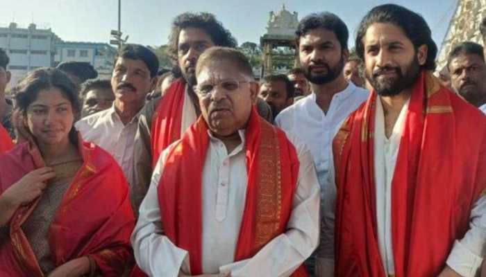 Naga Chaitanya And Sai Pallavi Visit Tirupati Temple To Seek Divine Blessings, See Pics Naga Chaitanya And Sai Pallavi Visit Tirupati Temple To Seek Divine Blessings, See Pics