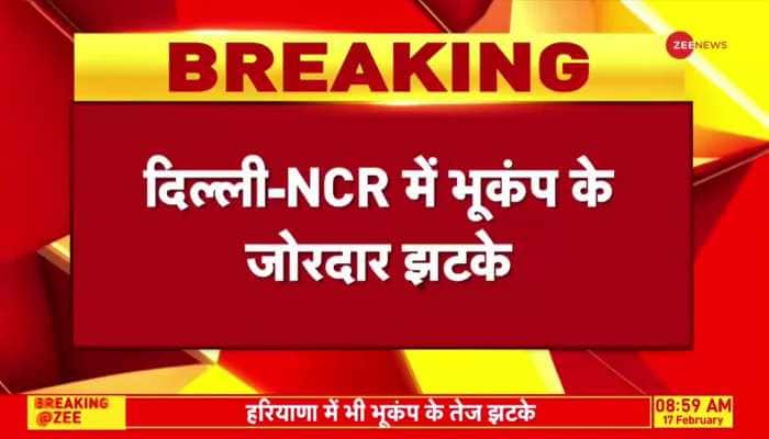 Delhi-NCR Earthquake 2025: 4.0 magnitude quake jolts Delhi-NCR, strong tremors felt across region