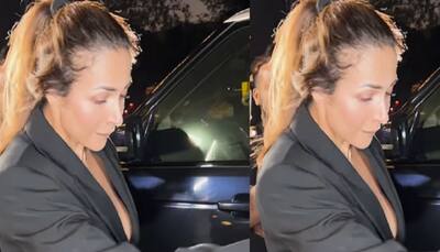 Malaika Arora Looks Uncomfortable After She Walks Out From Randhir Kapoor’s Birthday Party; Video Goes Viral