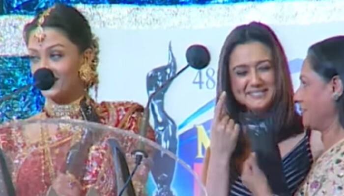 Jaya Bachchan &amp; Preity’s Weird Reaction Grab Attention As Aishwarya Rai Gives Winning Speech In This Viral Video