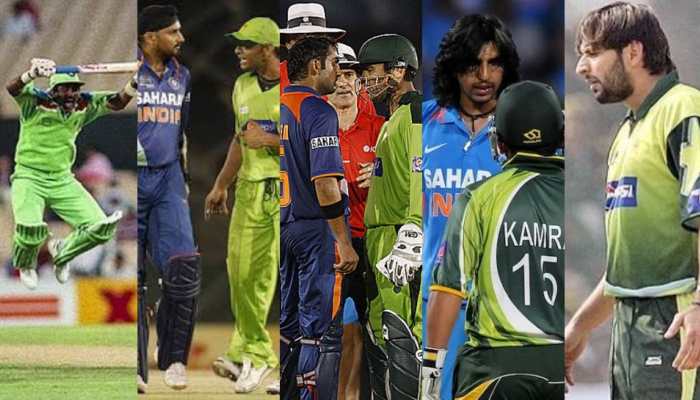 Gambhir vs Afridi To Harbhajan vs Akhtar: Most Famous Fights In India vs Pakistan Cricket Matches - In Pics