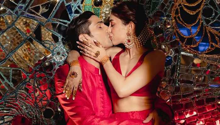 Prateik Babbar And Priya Banerjee Drop Unseen Pics From Their Mehendi Ceremony!