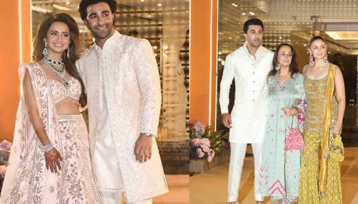 Aadar Jain And Alekha Advani's Mehendi Night Saw Jaya Bachchan, Ranbir Kapoor, Alia Bhatt And Other B-Towners In Attendance