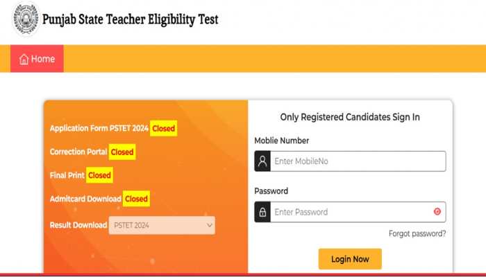 PSEB PSTET Result 2024-25 Released At pstet.pseb.ac.in- Check Direct Link, Steps To Download Here