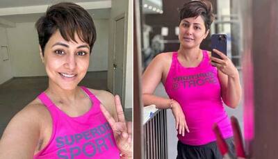 Cancer Warrior Hina Khan Shares A Sneak-Peek Into Her 'Queen Size' Life - In Pics