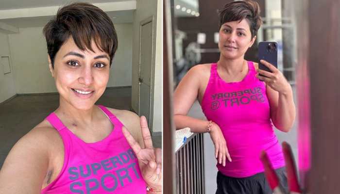 Cancer Warrior Hina Khan Shares A Sneak-Peek Into Her 'Queen Size' Life - In Pics