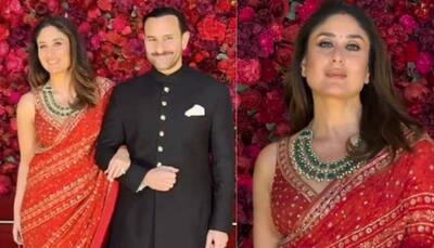 Saif Ali Khan And Kareena Kapoor's Royal Appearance At Aadar-Alekha’s Wedding Sets Major Couple Goals - WATCH