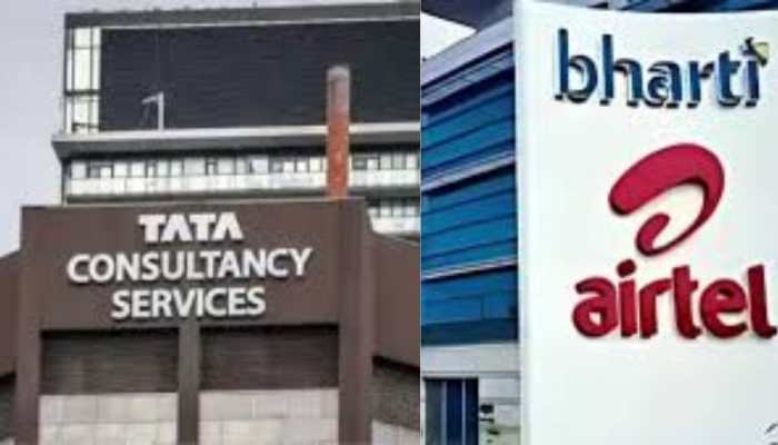 TCS, Bharti Airtel Tank Most As Eight Of India's Top 10 Firms Lose Rs 1.65 Lakh Crore In Market Value TCS, Bharti Airtel Tank Most As Eight Of India's Top 10 Firms Lose Rs 1.65 Lakh Crore In Market Value