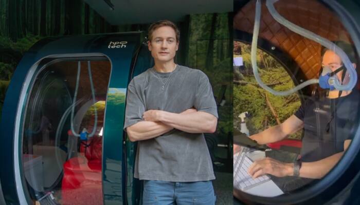 Bryan Johnson Turns Oxygen Chamber Into Office: Internet Asks 'Is It Safe?'