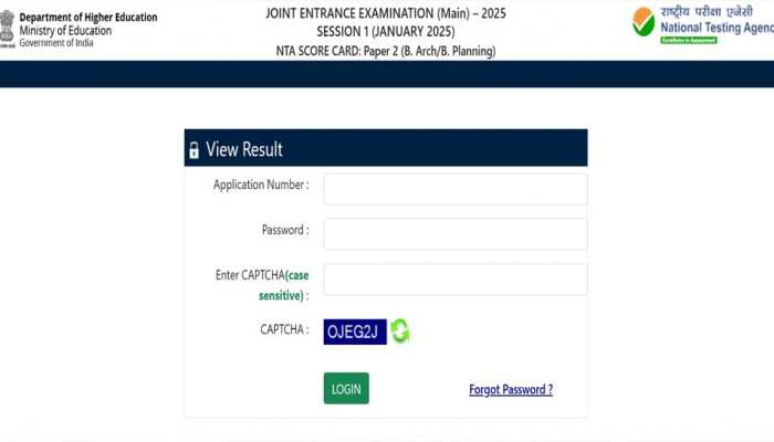 JEE Main Session 1 Paper 2 Results 2025 Declared At jeemain.nta.nic.in- Check Direct Link, Steps To Download Here