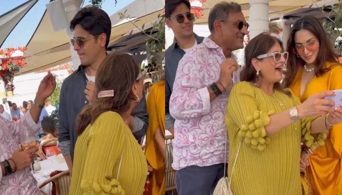 Kiara Advani And Sidharth Malhotra Awkwardly Interact With Fans During Their Vacation