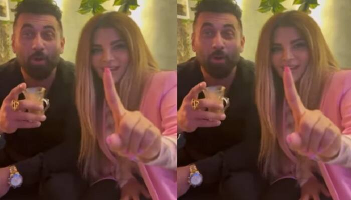 Pakistani Actor Dodi Khan &amp; Rakhi Sawant Watch India Vs Pakistan Match And Their Banter Is So Hilarious