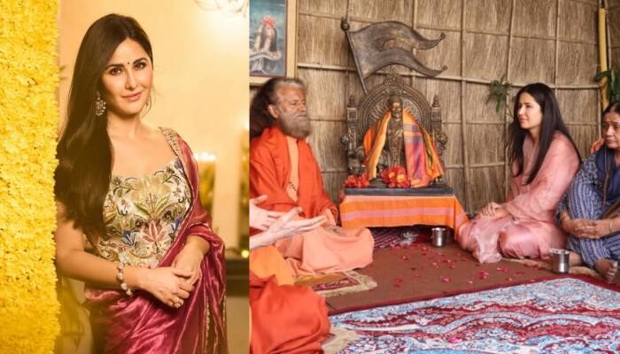 Actress Katrina Kaif Visits Maha Kumbh In Prayagraj With Mother-in-Law, See PICS
