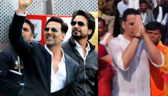 Akshay Kumar Takes Sacred Dip At Maha Kumbh; Expresses Gratitude - WATCH