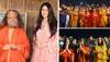 Katrina Kaif, Raveena Tandon Among Other Celebs Attend 'Ganga Aarti' At Maha Kumbh 2025