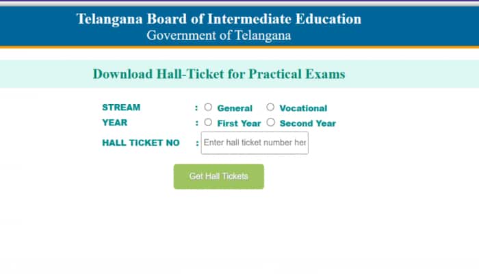 TS Inter Hall Tickets 2025: TSBIE Practical Exam Admit Card Released At tgbie.cgg.gov.in- Check Direct Link, Steps To Download Here