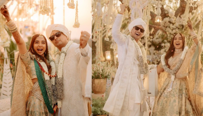 Prajakta Koli Marries Beau Vrishank Khanal In A Fairytale Ceremony, See FIRST Dreamy Pic Prajakta Koli Marries Beau Vrishank Khanal In A Fairytale Ceremony, See FIRST Dreamy Pic