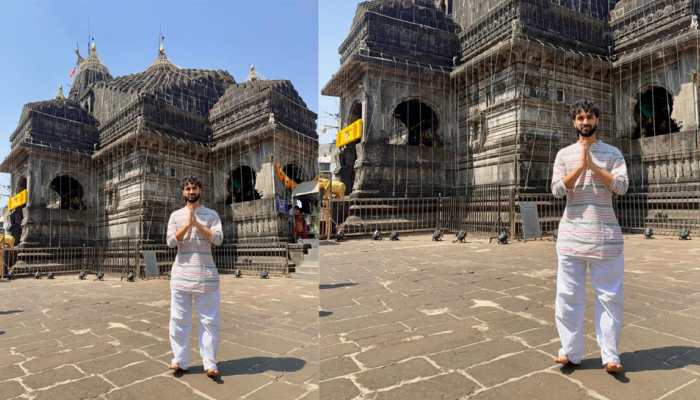 Raghav Juyal Visits Trimbakeshwar Jyotirlinga Temple On Maha Shivratri 2025 - Pics