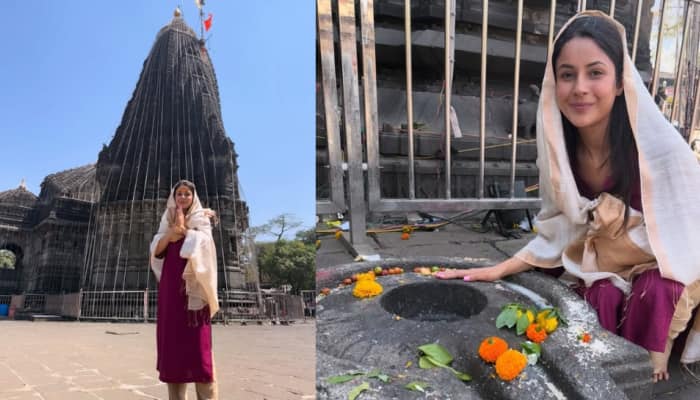 Maha Shivratri 2025: Shehnaaz Gill Seeks Blessings At Trimbakeshwar Temple