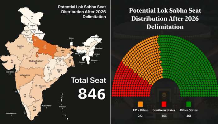 2026 Delimitation: Why Southern States Are Concerned Despite Amit Shah's Assurance? Check Which State May Get How Many Lok Sabha Seats