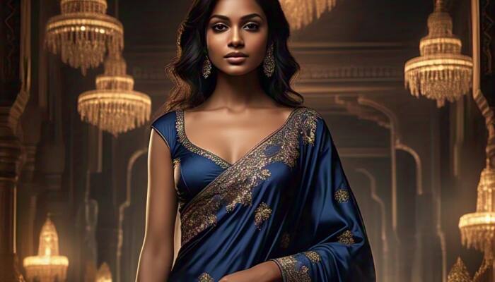 Top 4 Breathtaking Satin &amp; Silk Blend Sarees