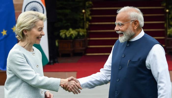 PM Modi Meets EU Chief Ursula von der Leyen As FTA Takes Shape