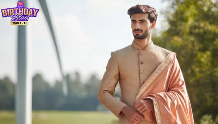 Buy these Best Men's Sherwani Sets from the Myntra Birthday Blast Sale