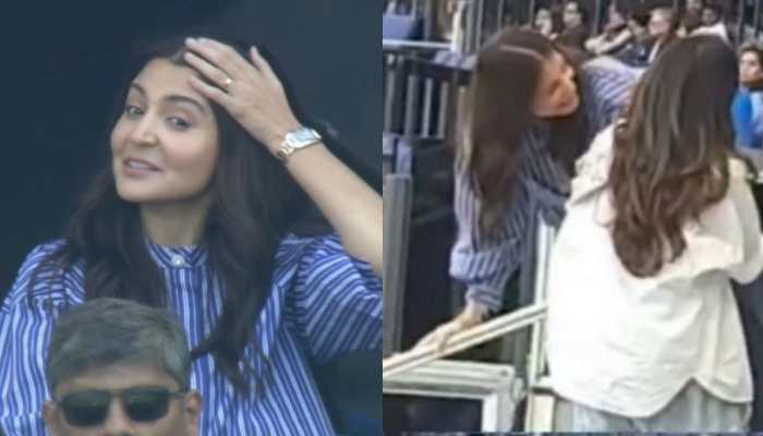 Rohit Sharma's Son Ahaan Makes First Public Appearance, Anushka Sharma’s Playful Interaction Goes Viral - Watch