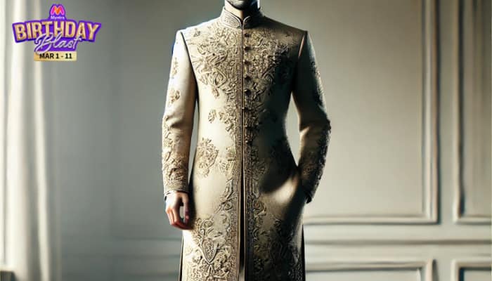 Top 4 Sherwani Collection On Myntra's Birthday Blast Sale