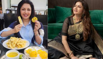 Bhagyashree Relishes Gujarati Delicacies Fafda-Jalebi, Shares Fun Video On Social Media, WATCH