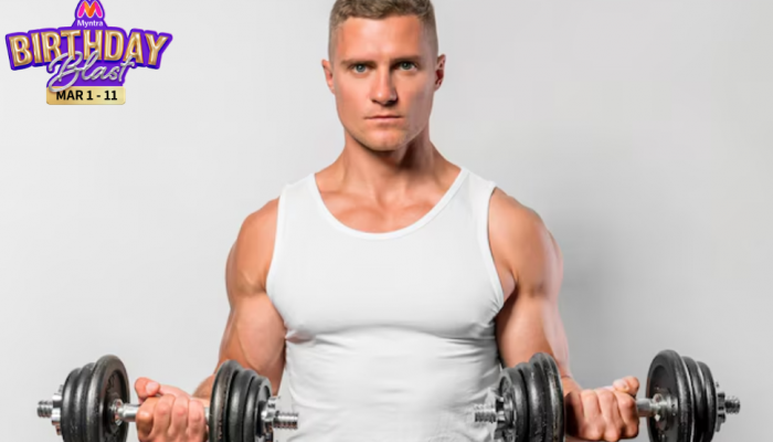 Myntra Birthday Blast Sale: Top 4 Men's Tank Tops for Gym & Casual Wear Myntra Birthday Blast Sale: Top 4 Men's Tank Tops for Gym & Casual Wear