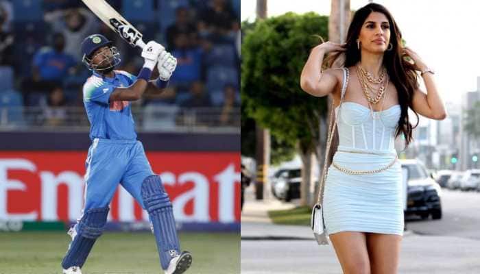 Hardik Pandya's Rumored Girlfriend Jasmin Walia Jumps With Joy After India All-Rounder Smashes A 101-Meter Six – Watch