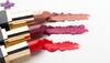 Hydrating matte lipsticks