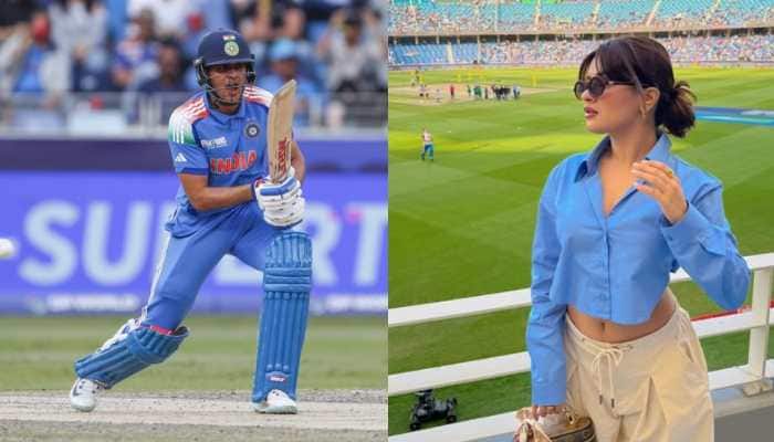 Shubman Gill's Rumored Girlfriend Avneet Kaur Spotted At Dubai International Stadium During IND vs AUS Champions Trophy Semifinal – Watch