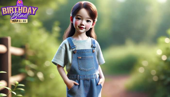 Myntra Birthday Blast Sale: Top 4 Girls' Dungaree Sets