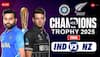 India vs New Zealand match timing