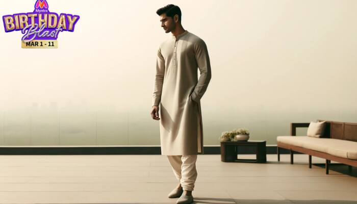 Myntra Birthday Blast: Best Ethnic Kurtas for Men