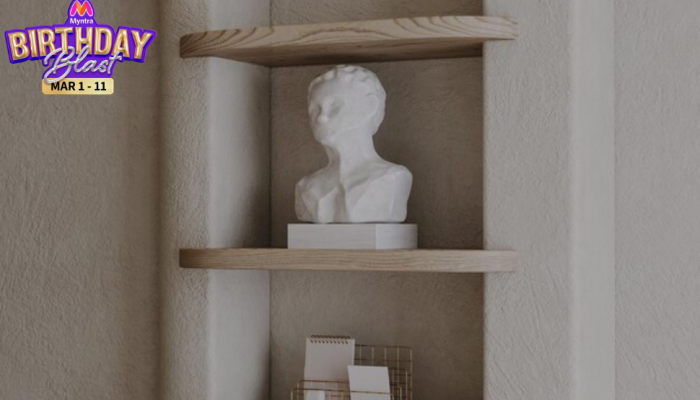 Myntra Birthday Blast: Best Wall Shelves for a Trendy Home Myntra Birthday Blast: Best Wall Shelves for a Trendy Home